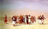 Egyptian Recruits Crossing The Desert